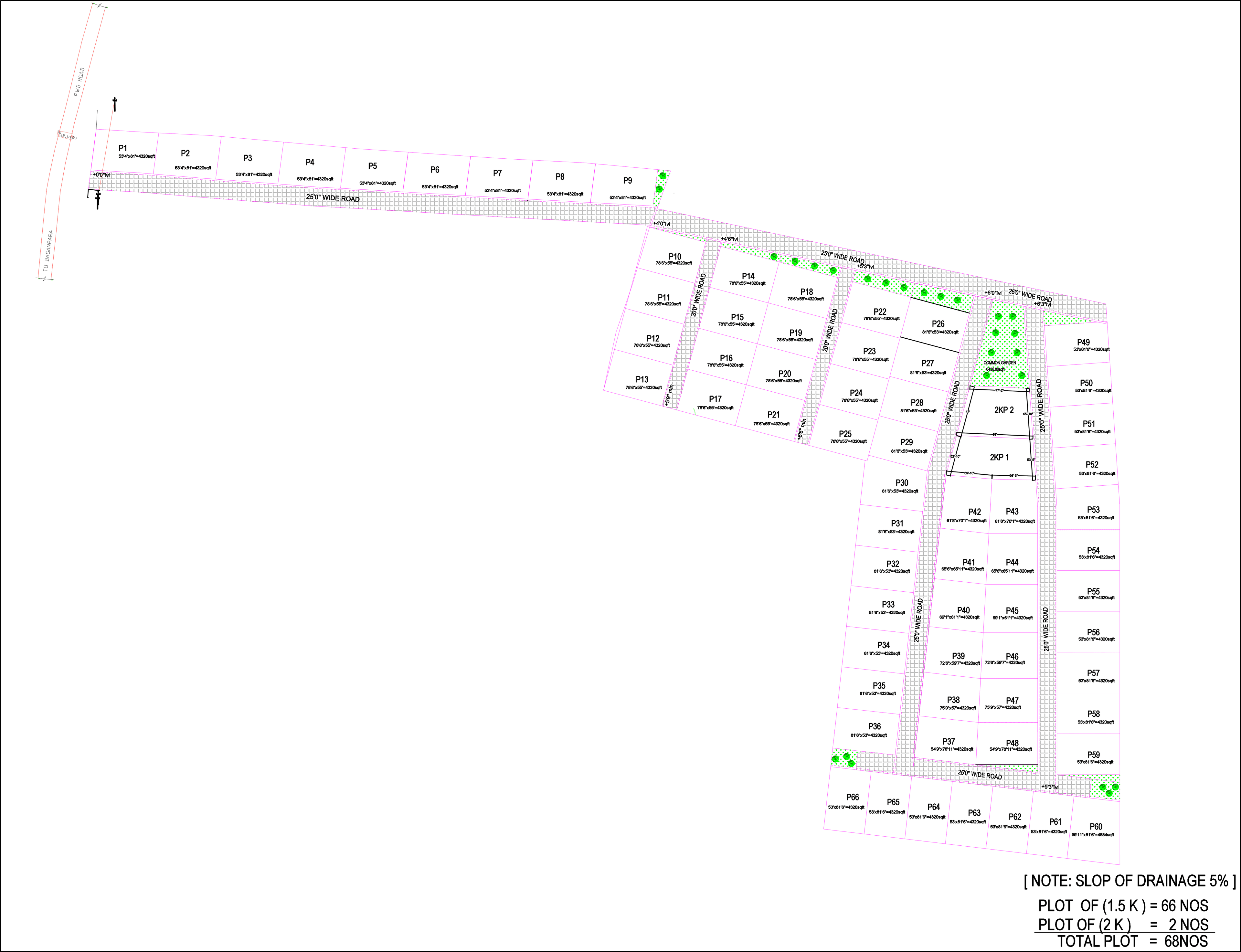 Baganpara Plot Layout Preview